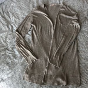 ⭐️🌟GAP💫⭐️ Grey Open Front Cardigan Medium